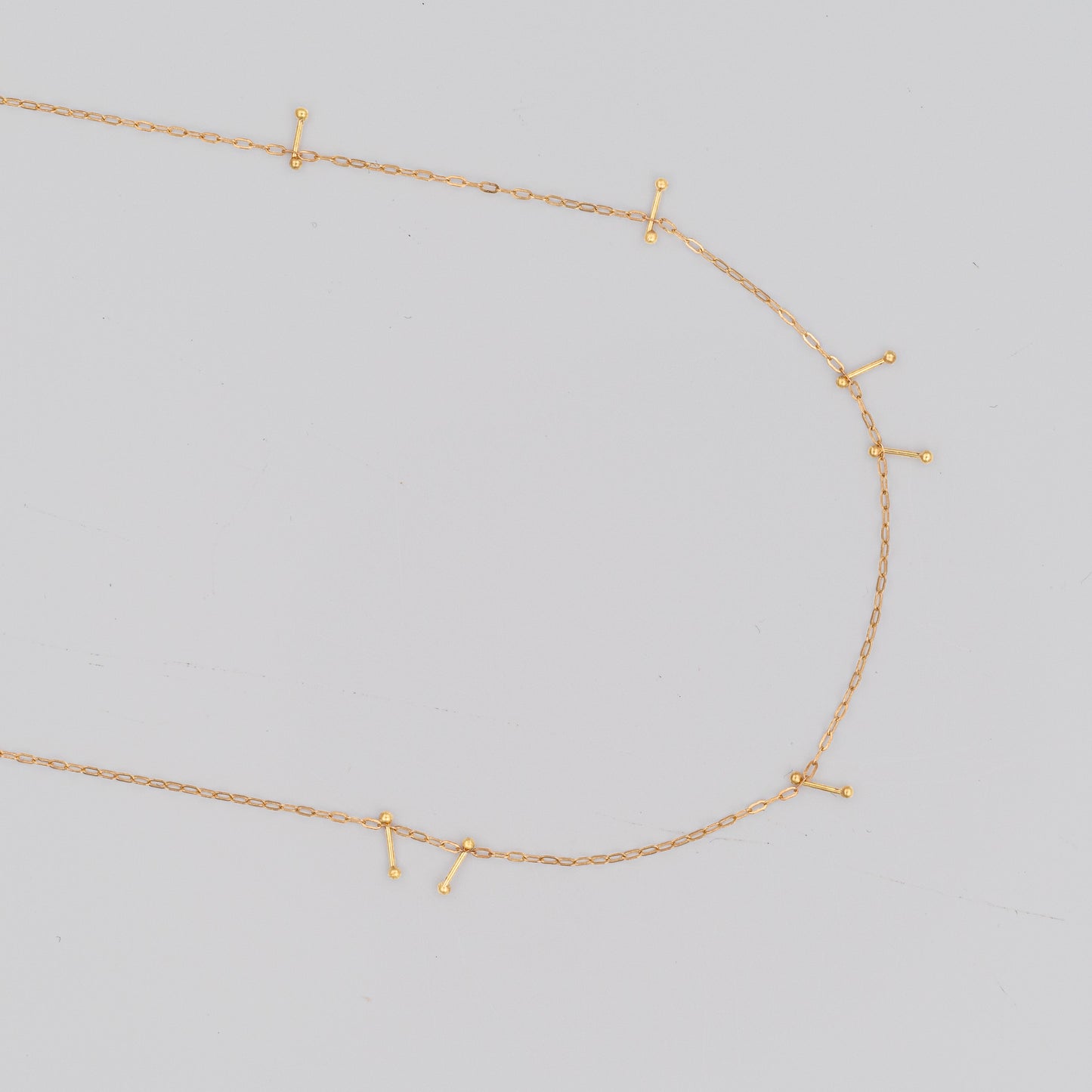 14K and 18K Pinned Necklace