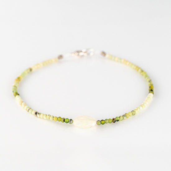 Opal + Opal Beaded Bracelet