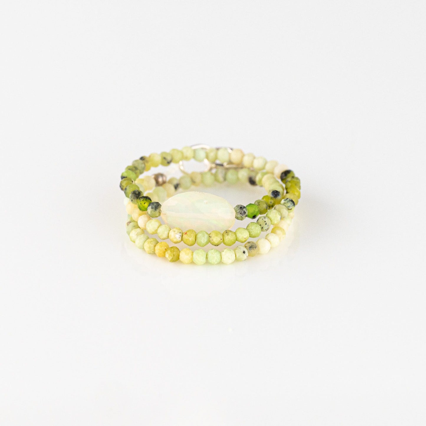 Opal + Opal Beaded Bracelet