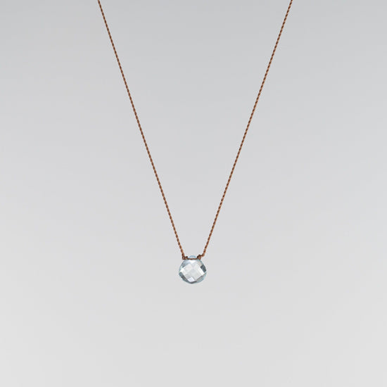 Aquamarine Zen Gem Necklace