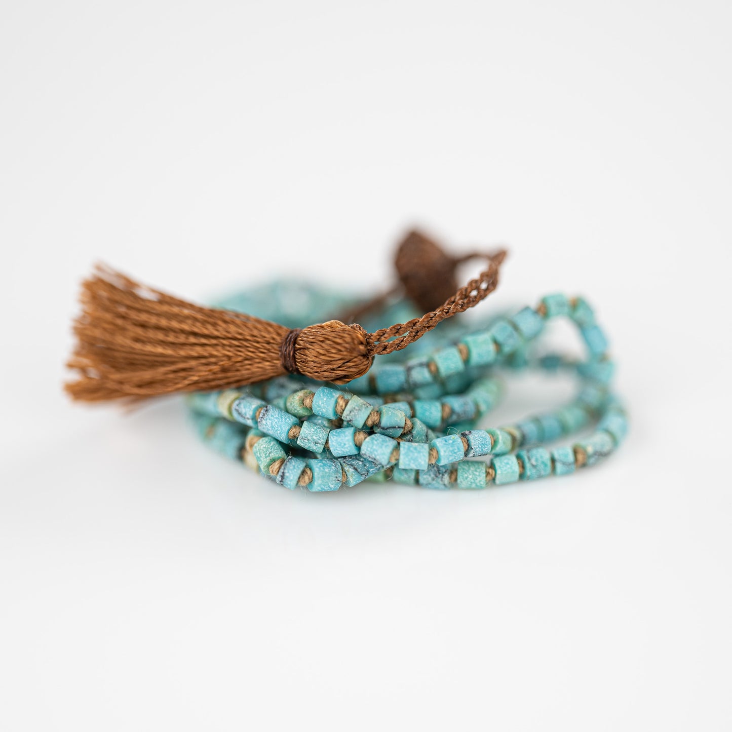 Multi Strand Raw Turquoise Bracelet