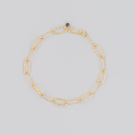 Gold Bowline Bracelet