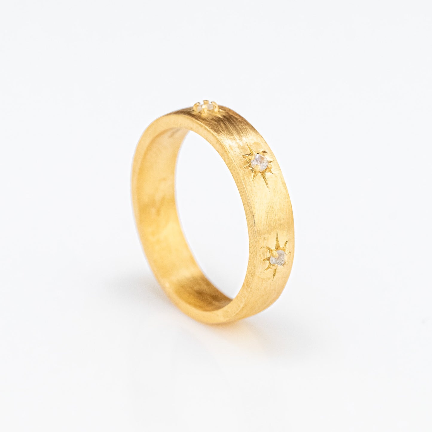 Load image into Gallery viewer, Azha Gypsy Golden Moonstone Ring
