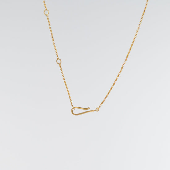 Load image into Gallery viewer, 18K Yellow Gold Rose Cut Double Diamond Necklace
