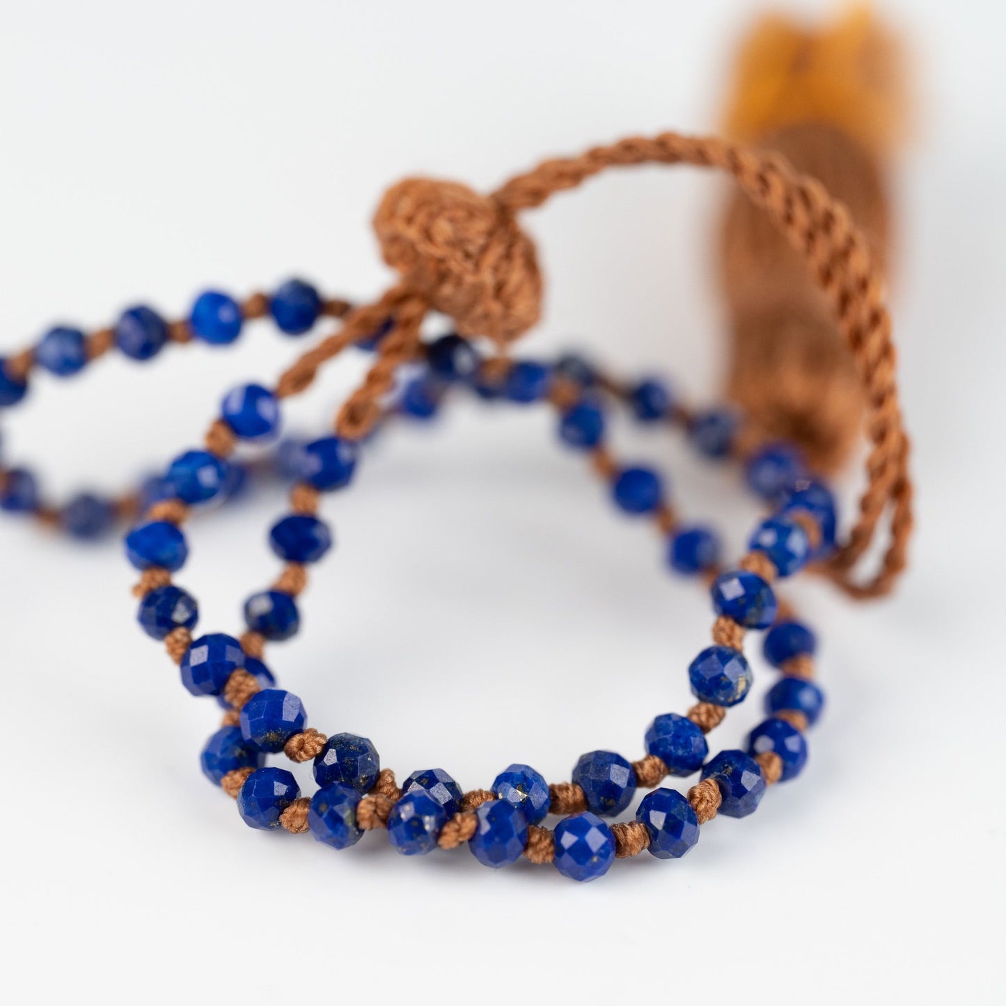 Load image into Gallery viewer, Tiny Beaded Lapis Bracelet
