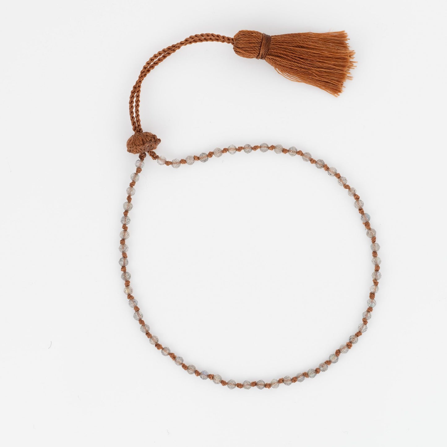 Load image into Gallery viewer, Tiny Beaded Labradorite Bracelet
