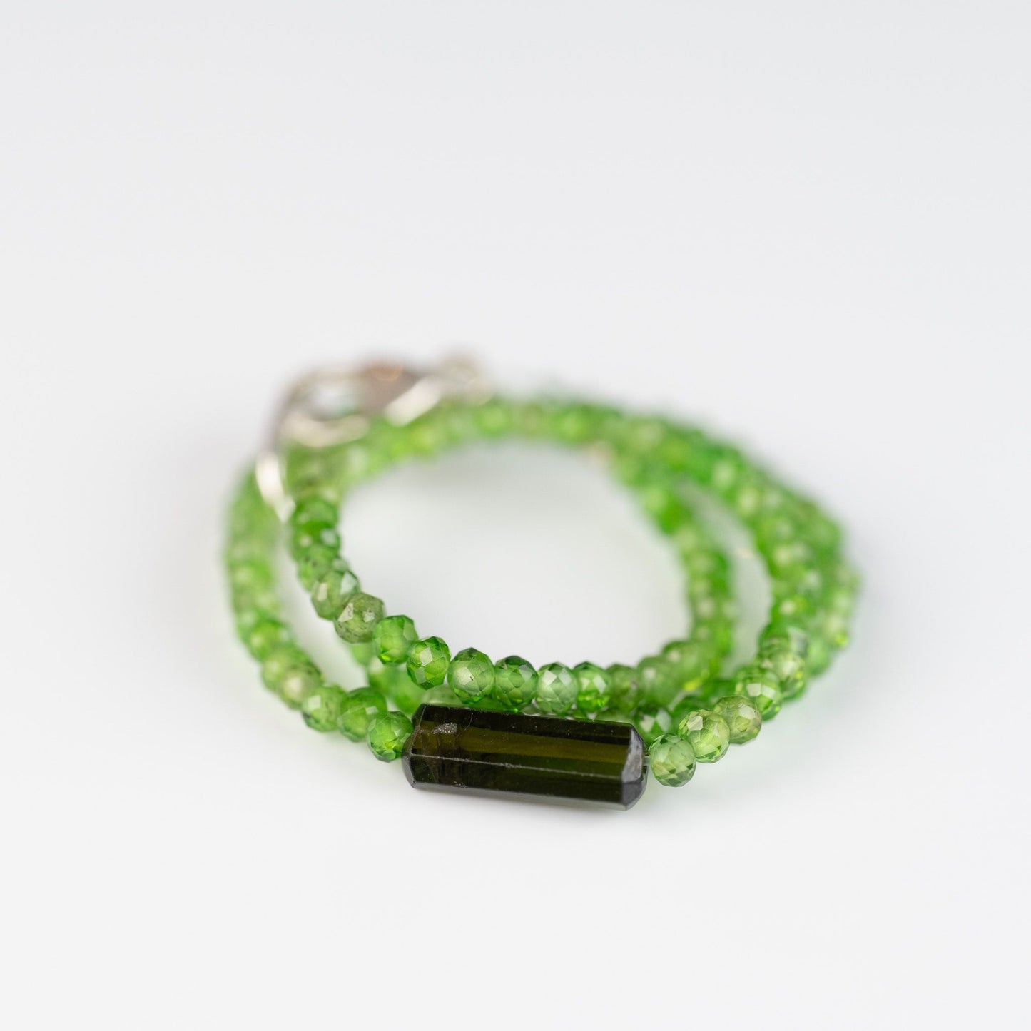 Green Tourmaline Bracelet - Earthly Abundance
